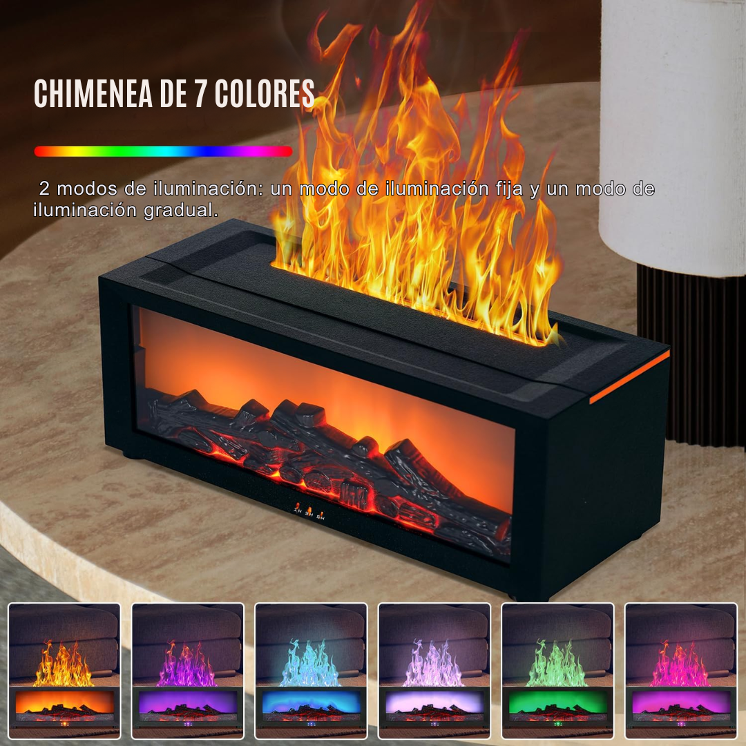 Humidificador con aroma de chimenea antiestrés™