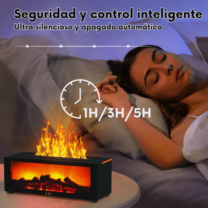 Humidificador con aroma de chimenea antiestrés™