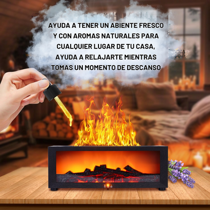 Humidificador con aroma de chimenea antiestrés™